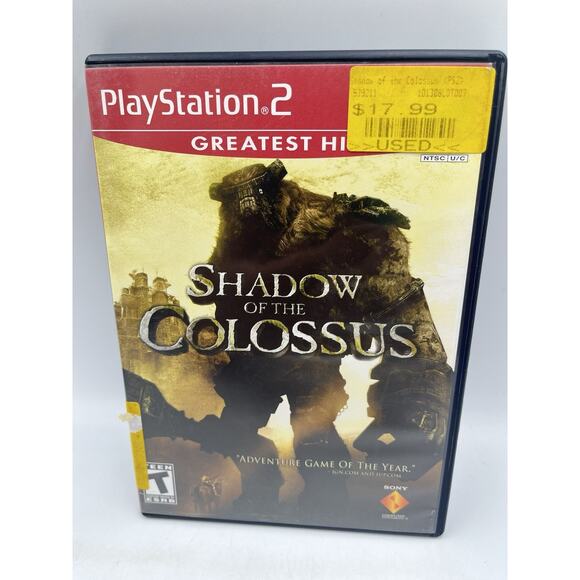 Shadow of the Colossus PS2 Sony PlayStation 2 CIB Complete W/ Reg Card Tested - Picture 1 of 8